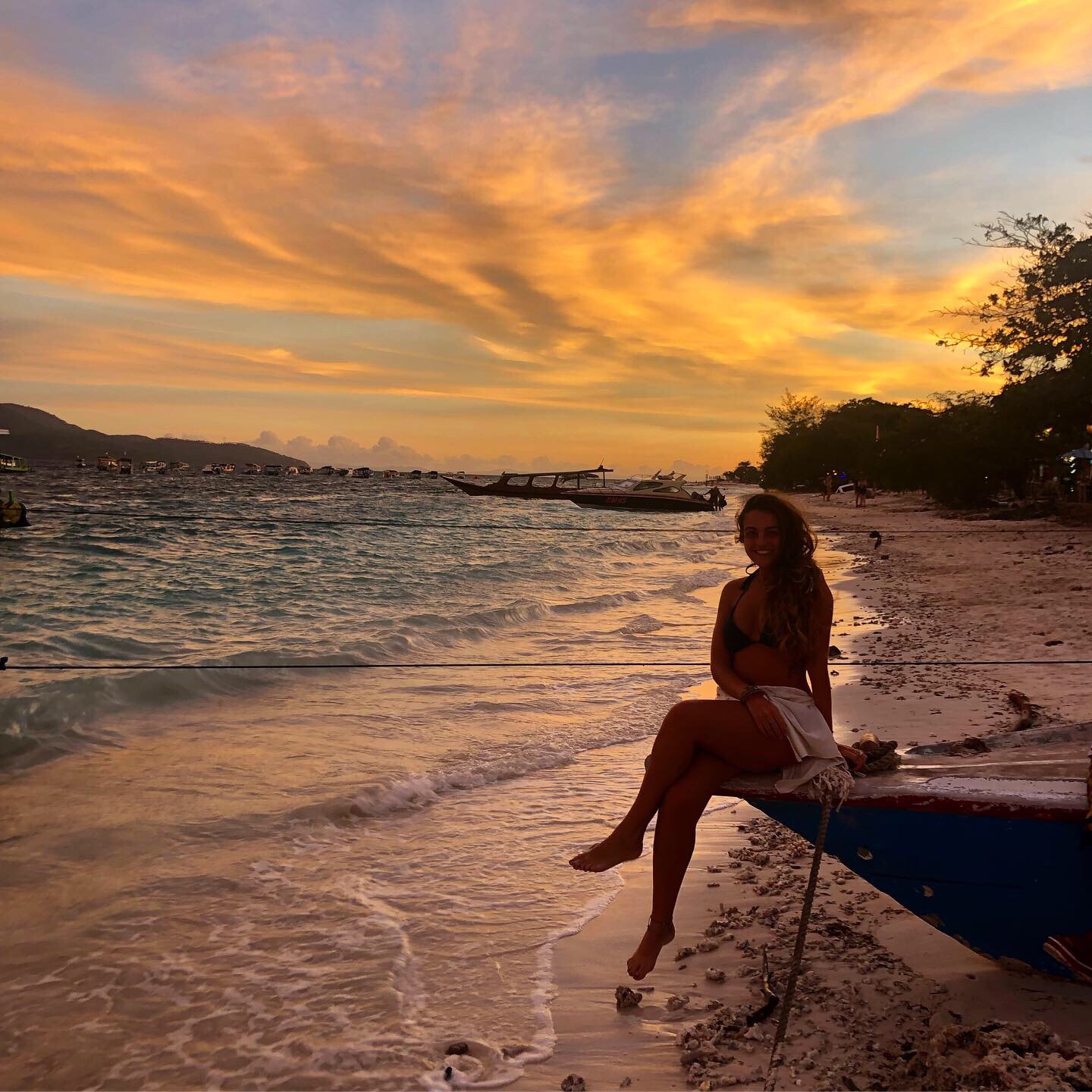 A message to my Grandad from Gili T, Indonesia